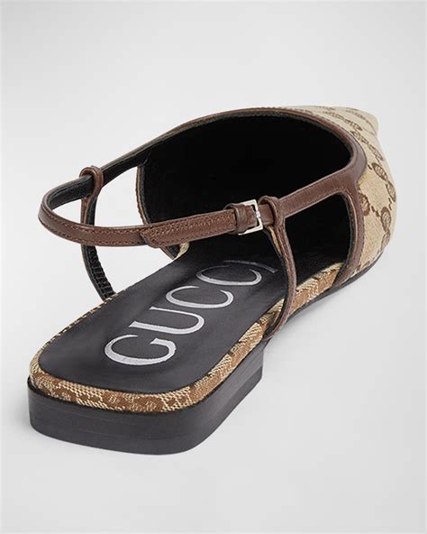 gucci women's ballerina flats|gucci demi monogram ballerina flats.